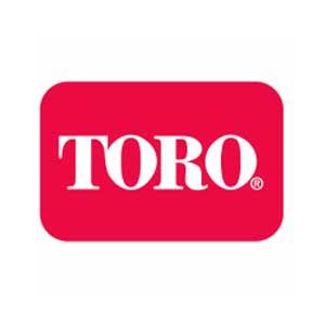 Toro logo in white on a red rounded rectangle