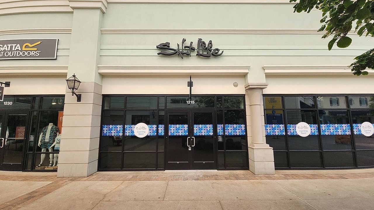 Salt life retail store in strip mall daytime 1215
