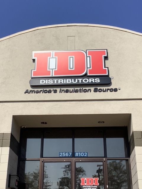 A store front for idt distributors america 's insulation source
