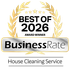 Award badge for Life Maid Easy, recognizing it for Best of 2026, House Cleaning Service