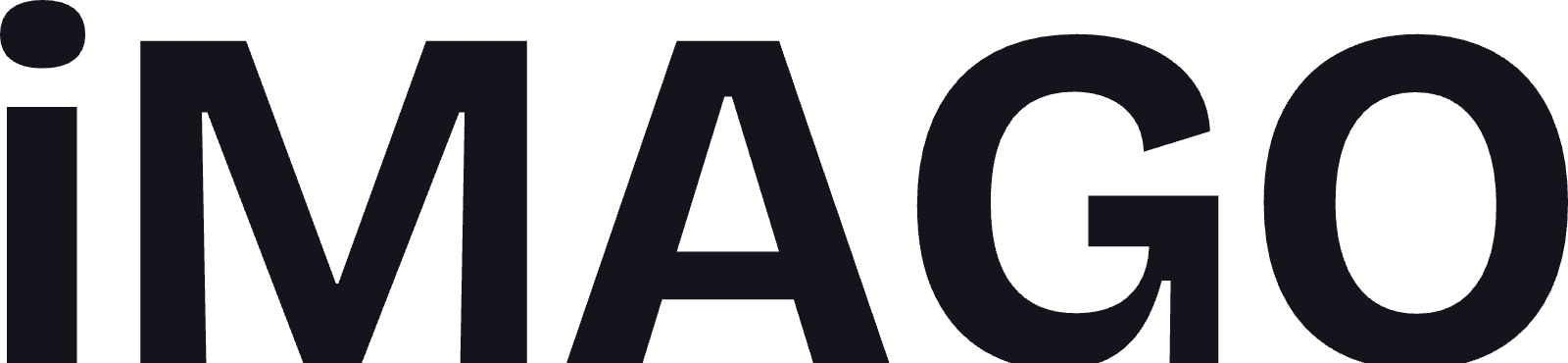 Black “iMAGO” wordmark on a white background.