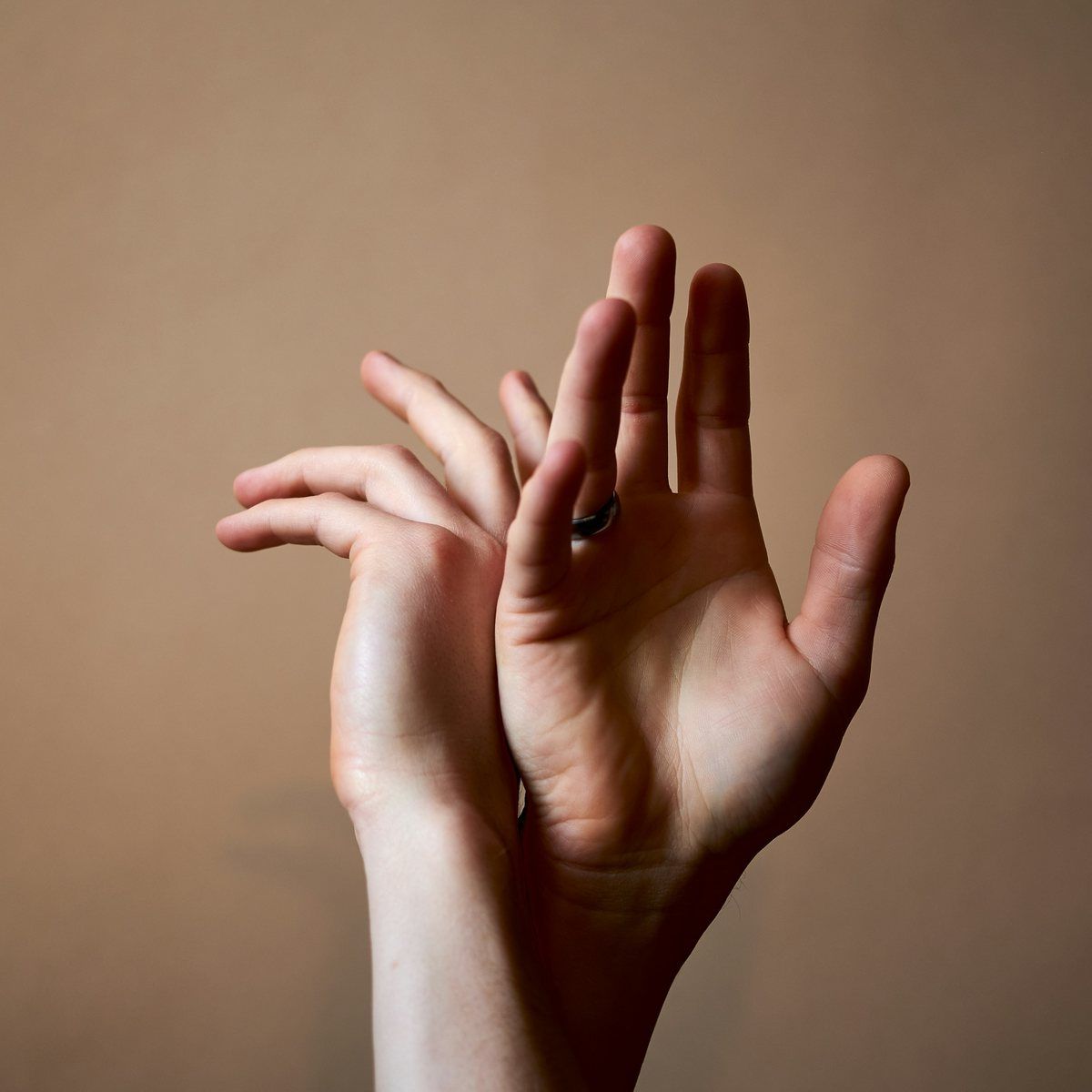 Hands with even tone and healthy skin quality
