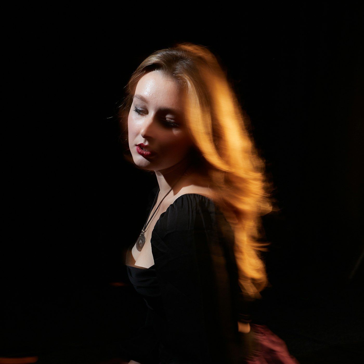 A composed portrait during ongoing hormone care