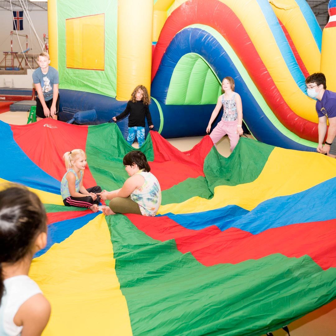 birthday party parachute game