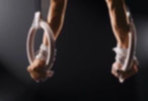 gymnast on rings
