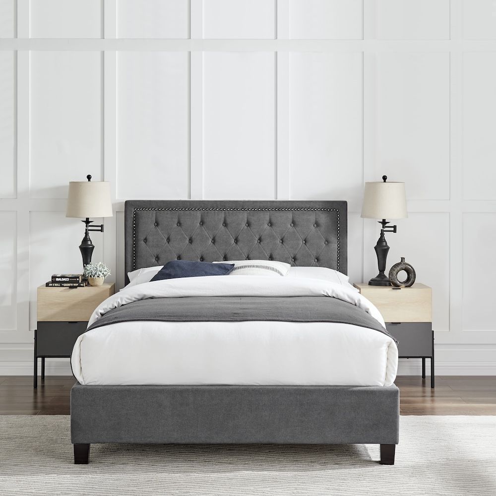 Reeses Fabric Bed Frame Bristol