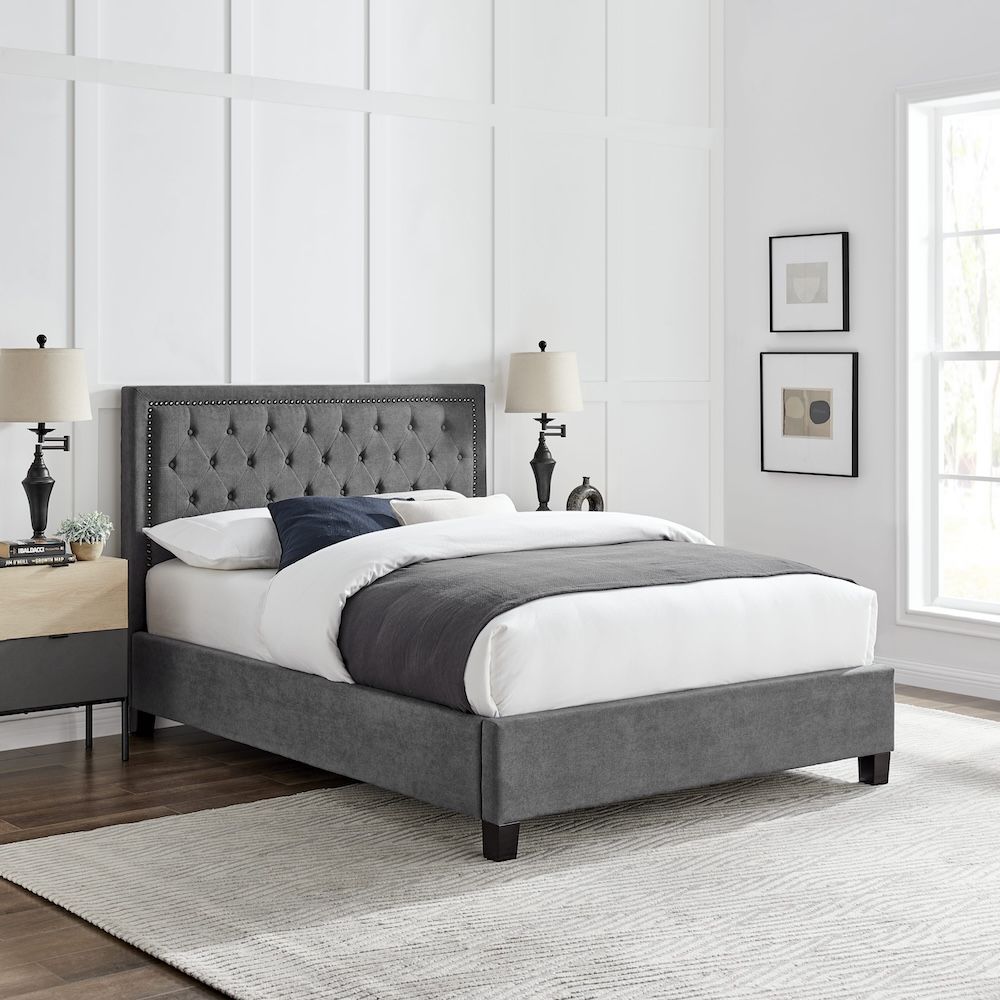 Reese Fabric Bed Frame Bristol