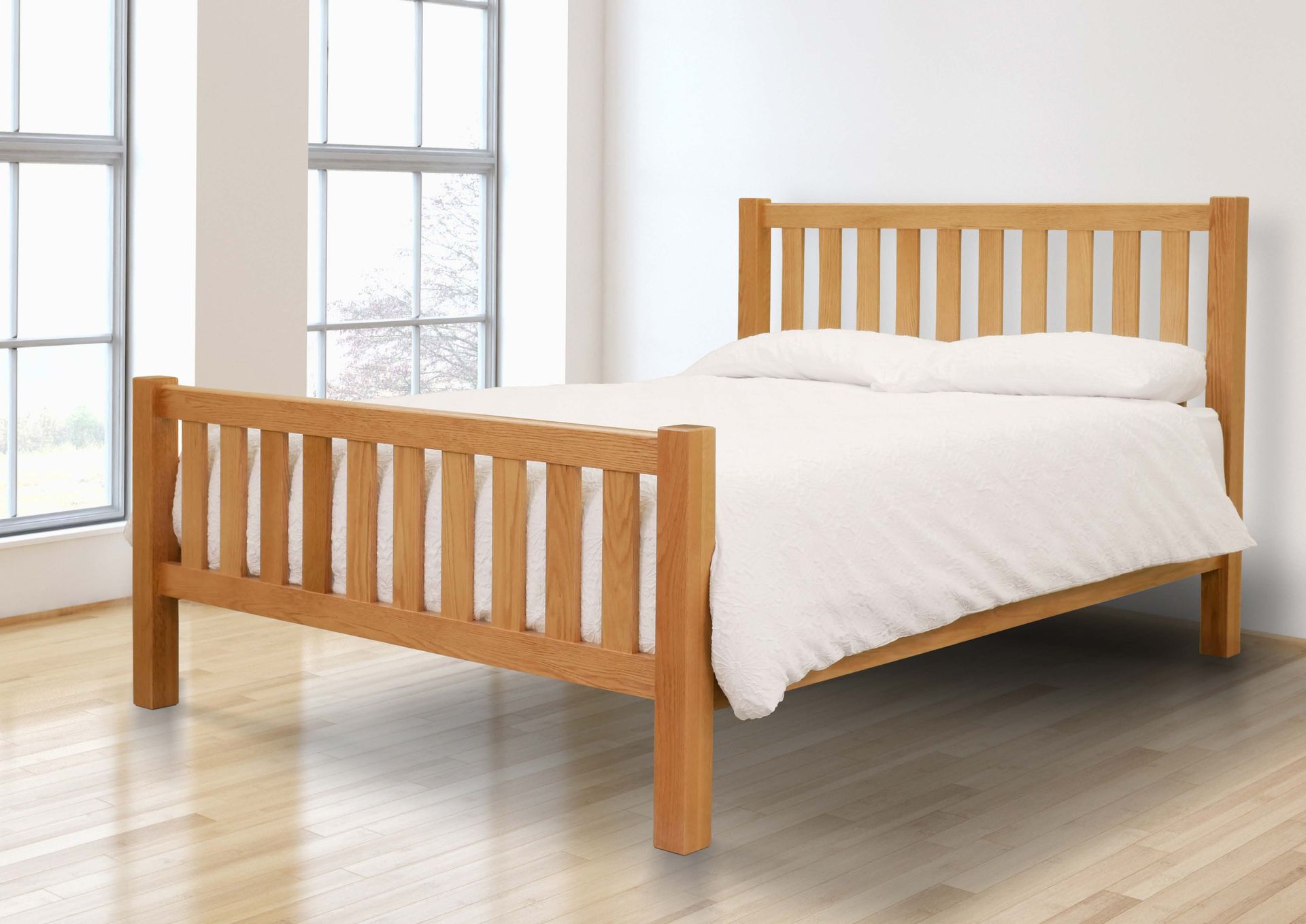 Dunkerque Wood Bed Frame | Bedlam Beds Bristol