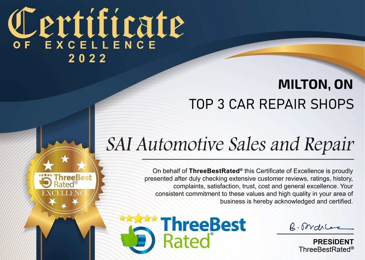 ThreeBest Rated | SAI Automotive Inc.