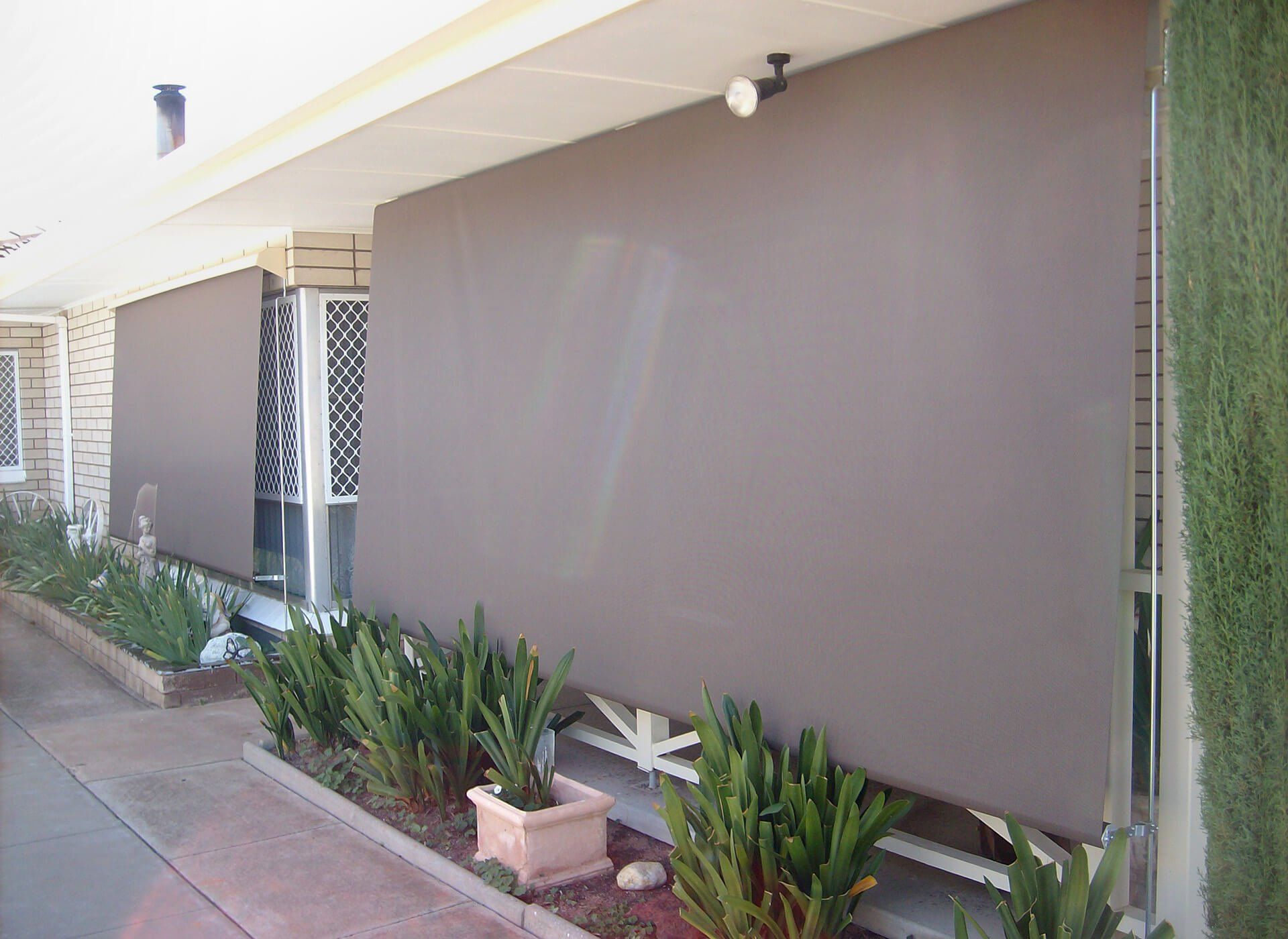 Awnings from Sunraysia Outdoor Blinds