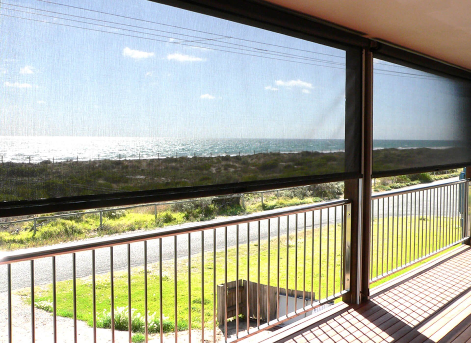 Ziptrak Blinds from Sunraysia Outdoor Blinds