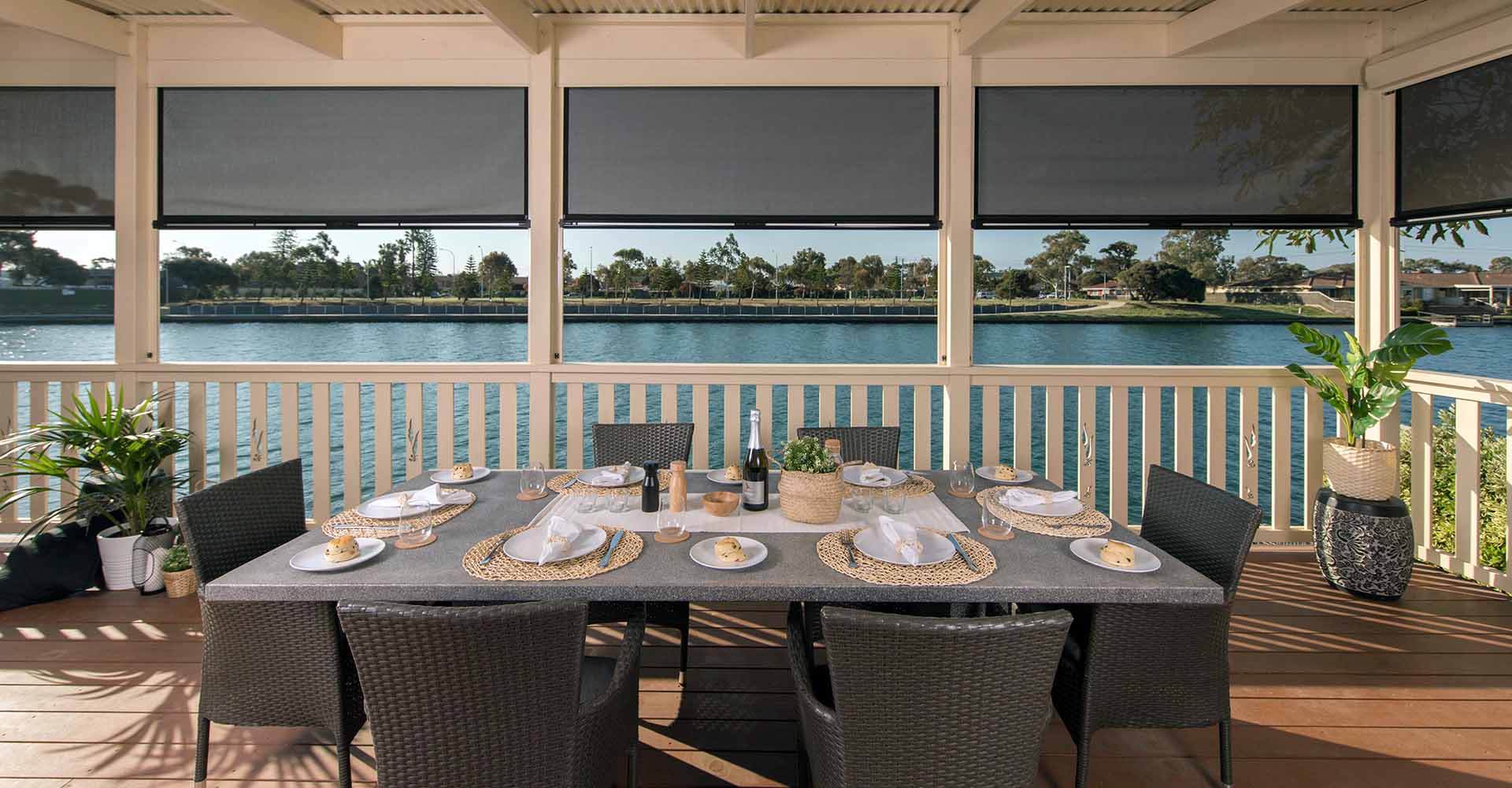 Outdoor Living Area Blinds