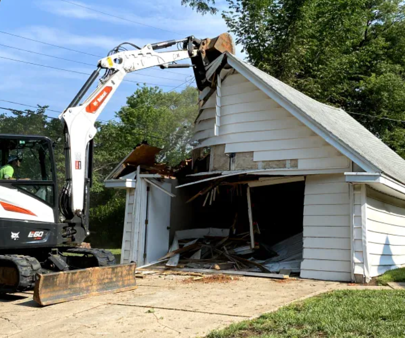 Demolition in Wichita, KS with GROUND EFX
