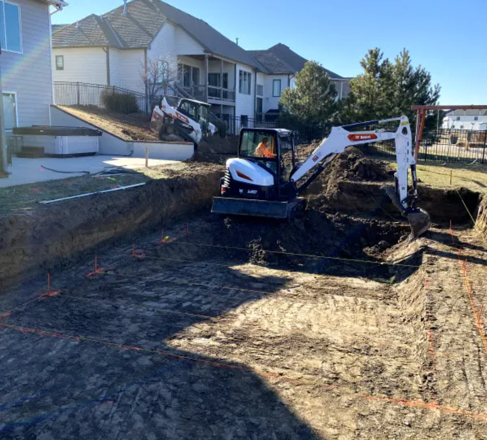 Excavation in Wichita, KS with GROUND EFX