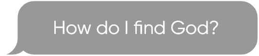 how do I find God typed into search bar