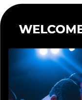 website template card that says welcome