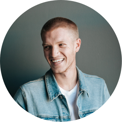 man smiling