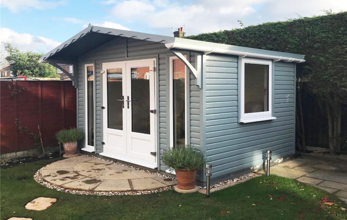 Log Cabin Garden Room Handmade garden rooms Teesside North Yorkshire