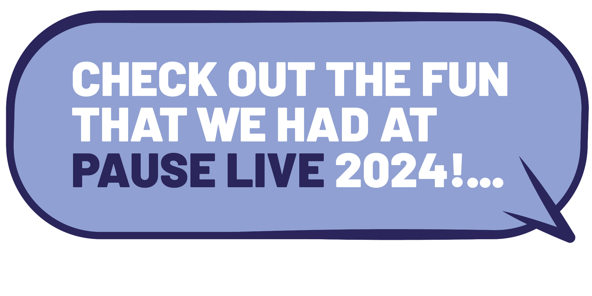 Pause Live! | 4 October 2025 | Women's Health Event | London