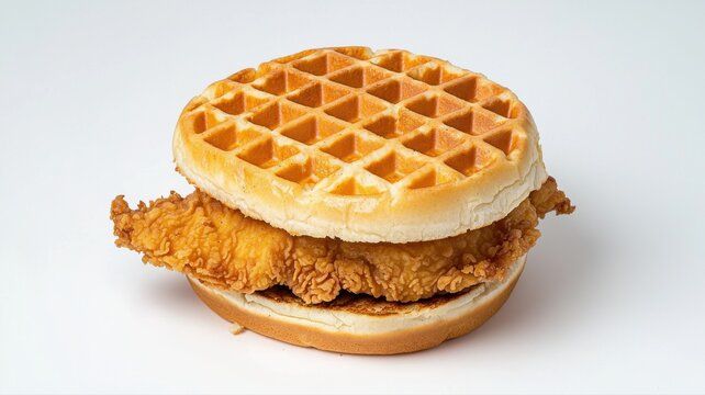 Chicken and Waffle Sandwich