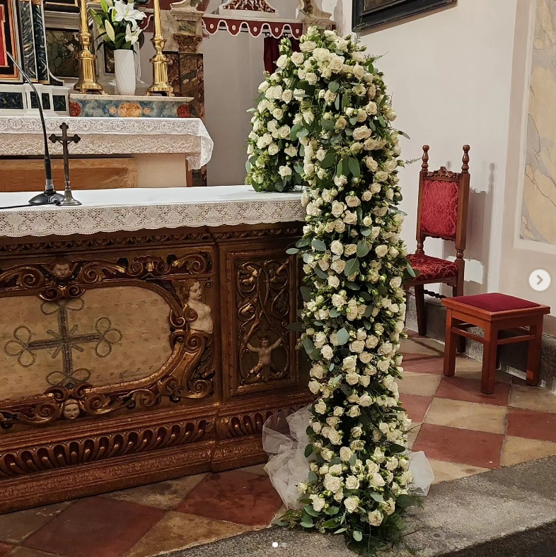 allestimento floreale chiesa matrionio