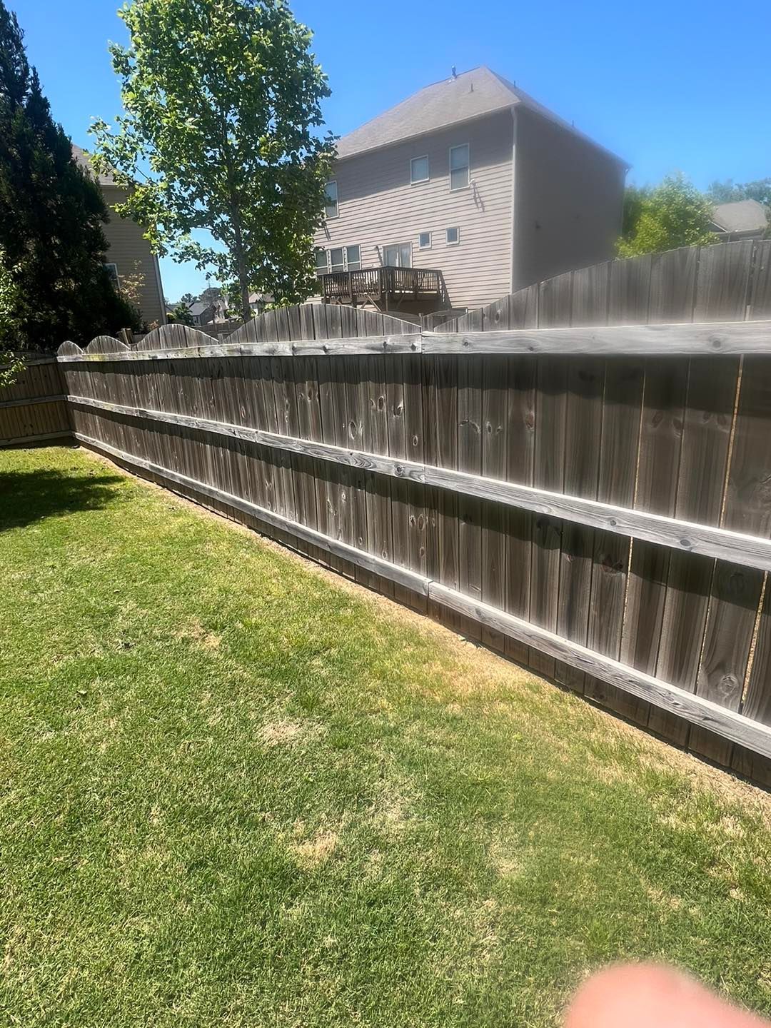 Fence Washing