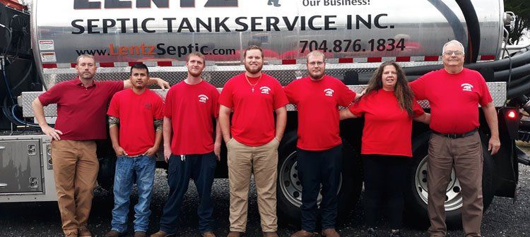 Group Photo — Statesville, NC — Lentz Septic Tank Service