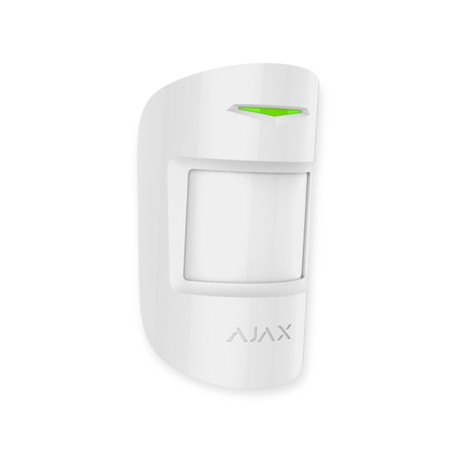 AJAX CombiProtect draadloze bewegingsmelder wit