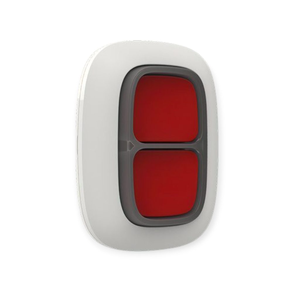 AJAX DoubleButton alarm paniekknop wit