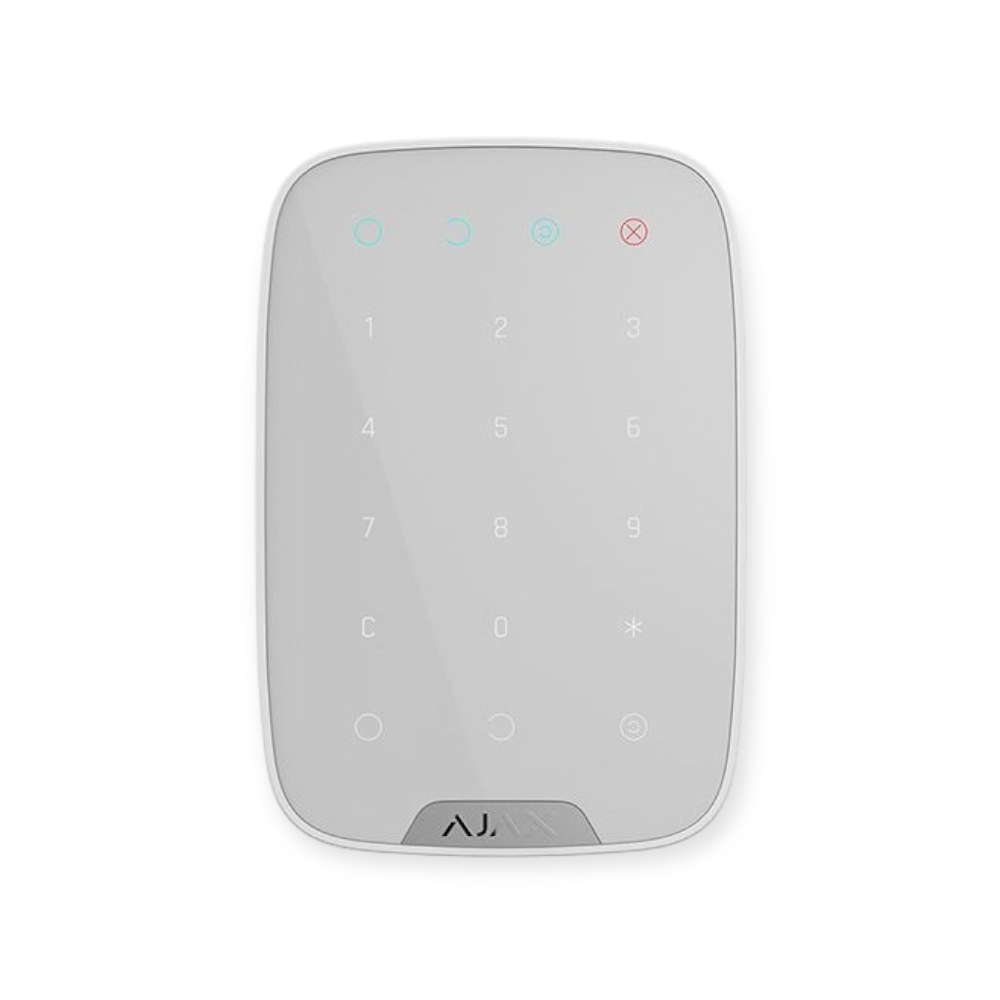 AJAX KeyPad draadloos bedienpaneel wit