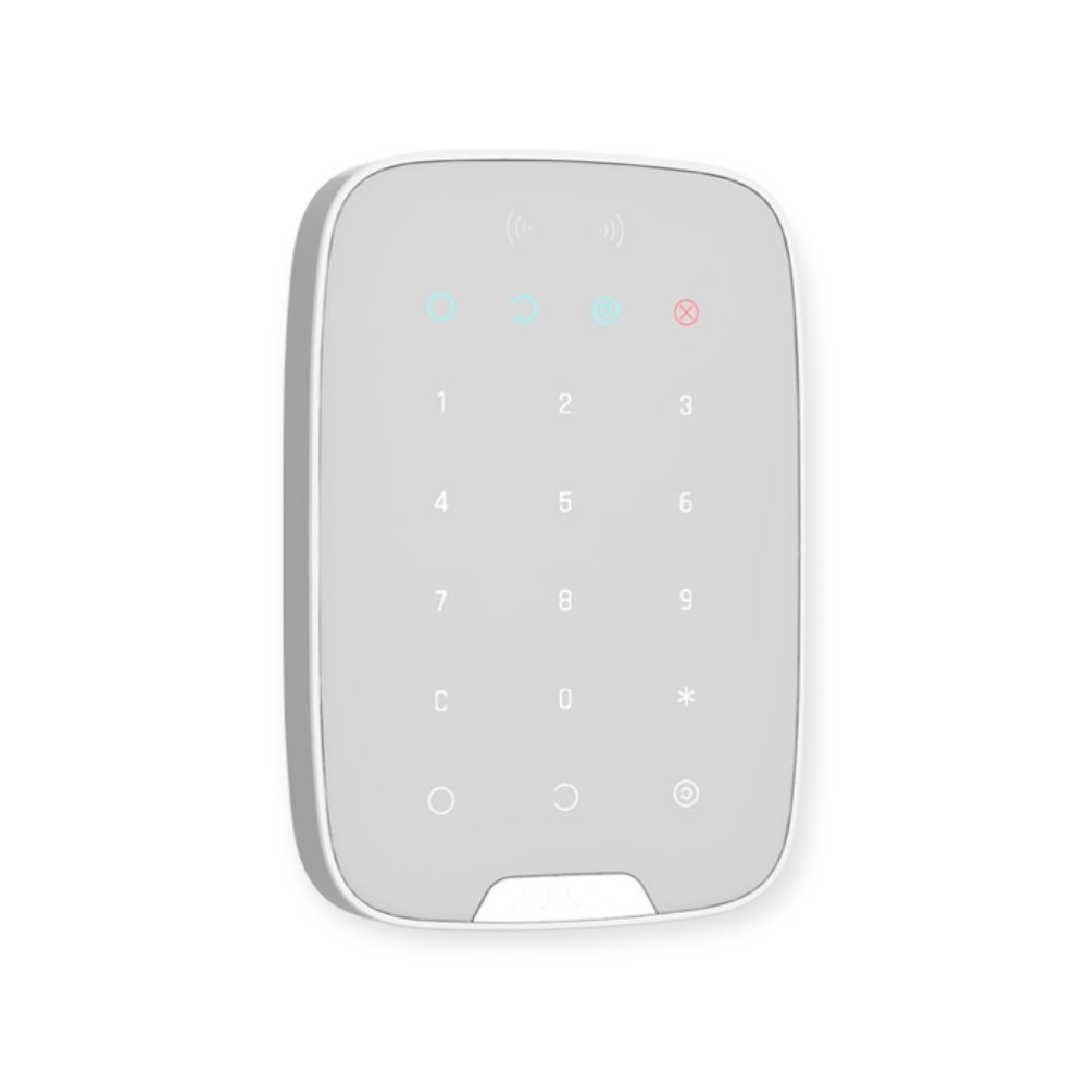AJAX KeyPad plus draadloos bedienpaneel wit