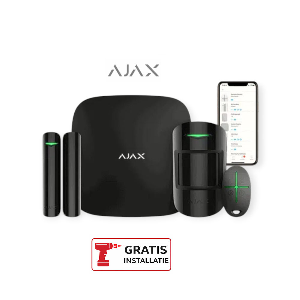 AJAX alarmsysteem instapmodel met gratis installatie