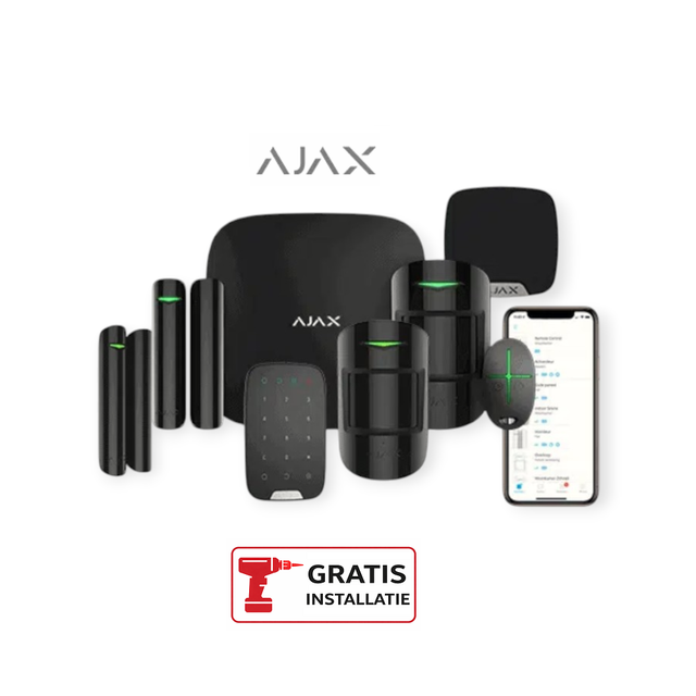AJAX alarmsysteem appartement met gratis installatie