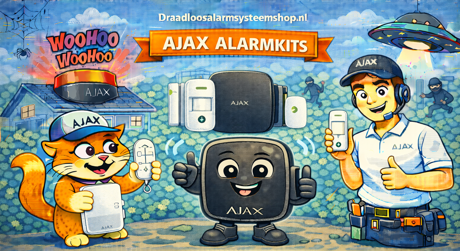 AJAX draadloze alarmkits - Complete en slimme beveiliging in één pakket