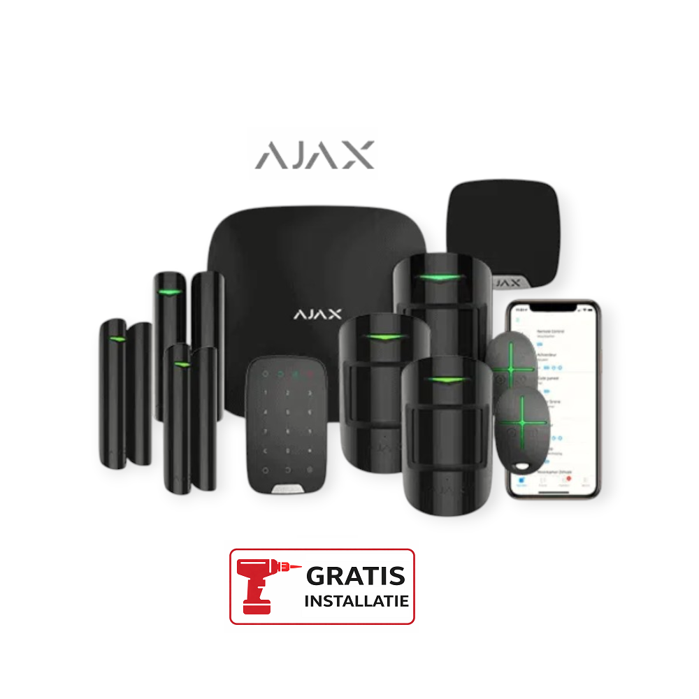 AJAX alarmsysteem eengezinswoning met gratis installatie