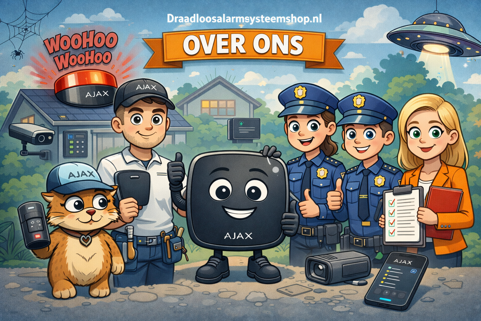 Over ons pagina