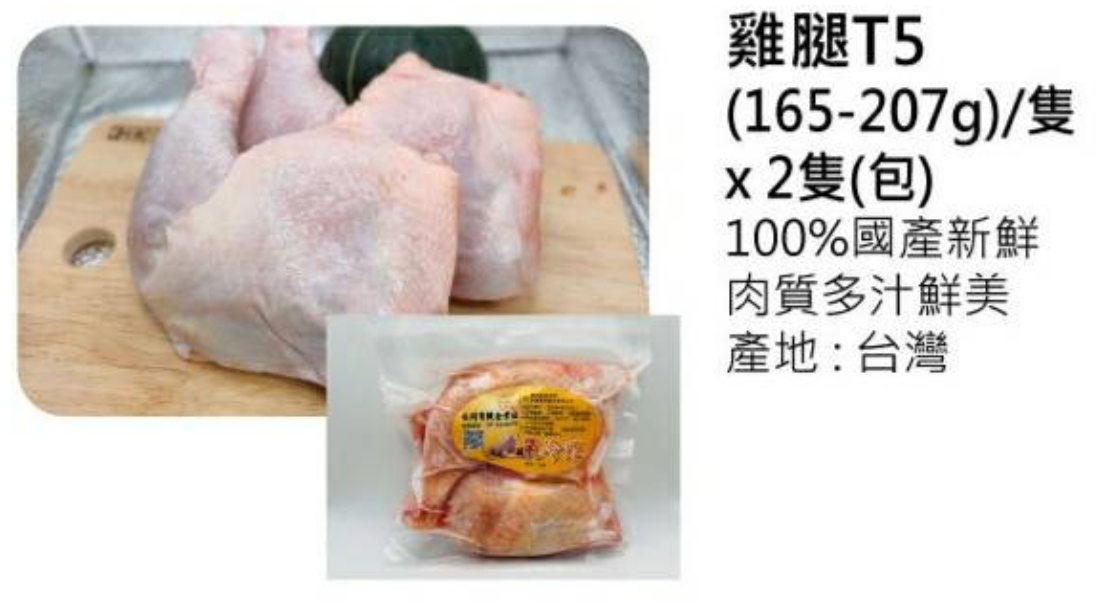 帶皮骨腿(雞腿)