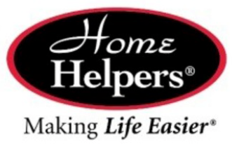 A logo for home helpers making life easier