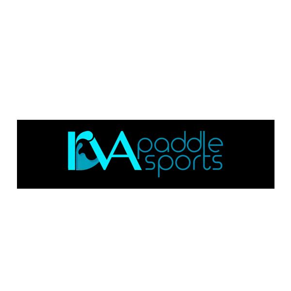 A paddle sports logo on a white background.