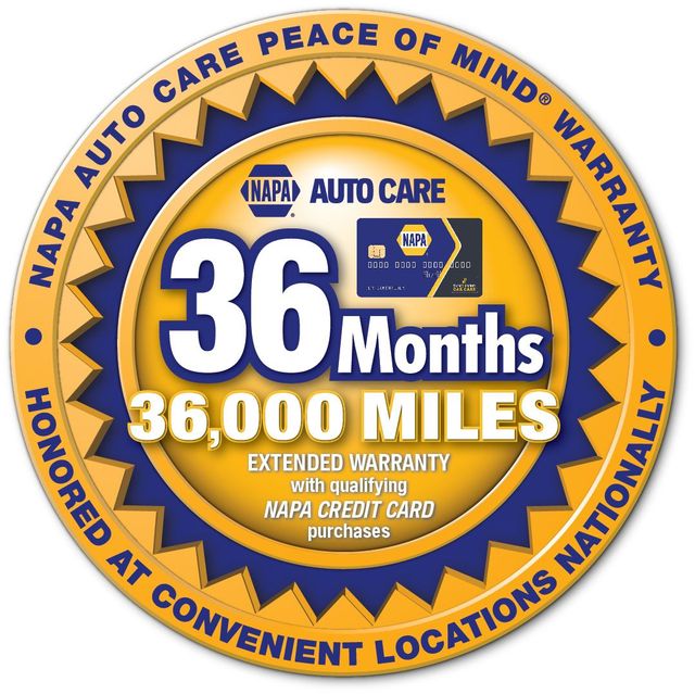 NAPA 36/36 Warranty | Lakeview Automotive