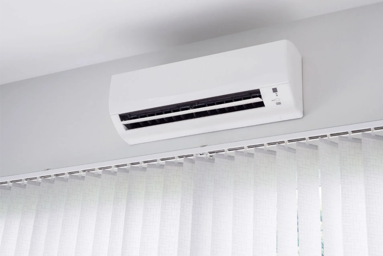 Residential air conditioner providing efficient cooling for a home in Omaha, NE.