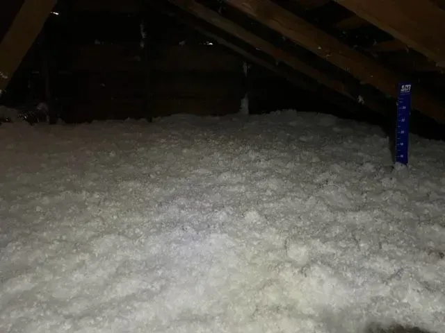 R-value blow in insulation