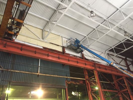 Spray foam insulation