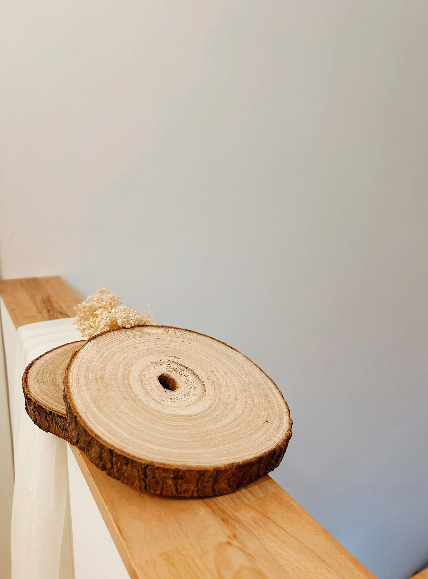 Holzscheibe Rusti