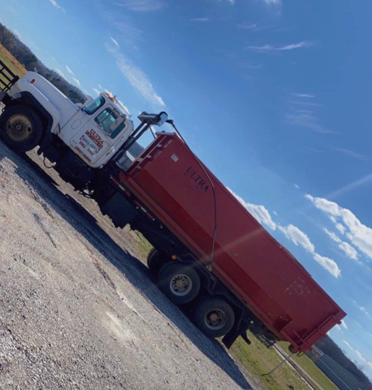 Garbage Truck — Ultra Dumpsters and Waste Solutions — Tuscumbia, AL