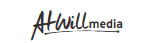 Athwill Media logo in black script on a white background