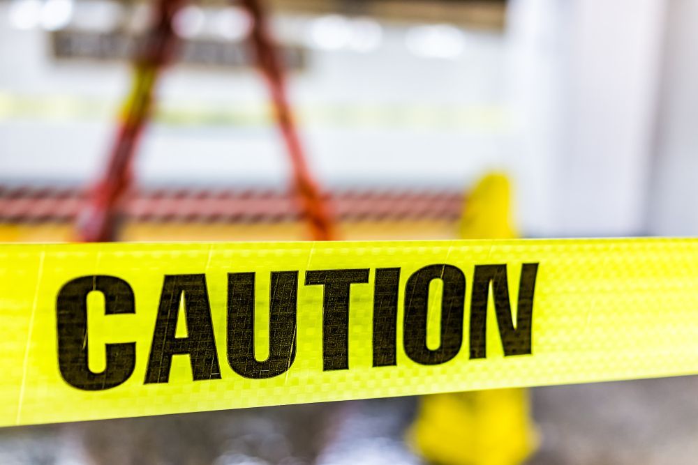 An image of yellow caution tape