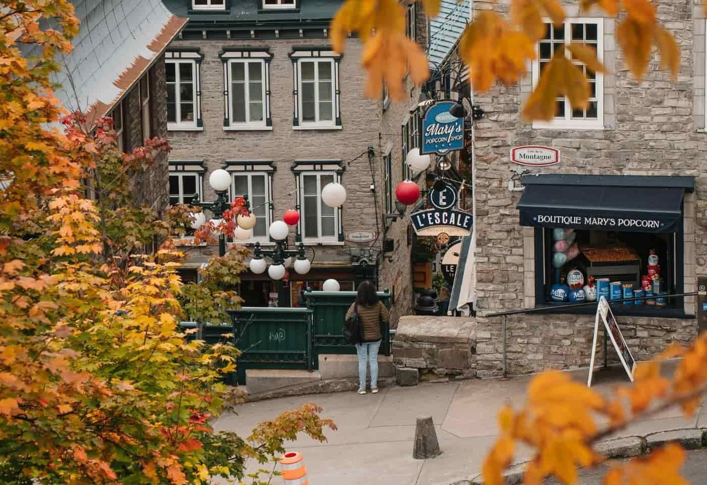 Quebec City in Fall