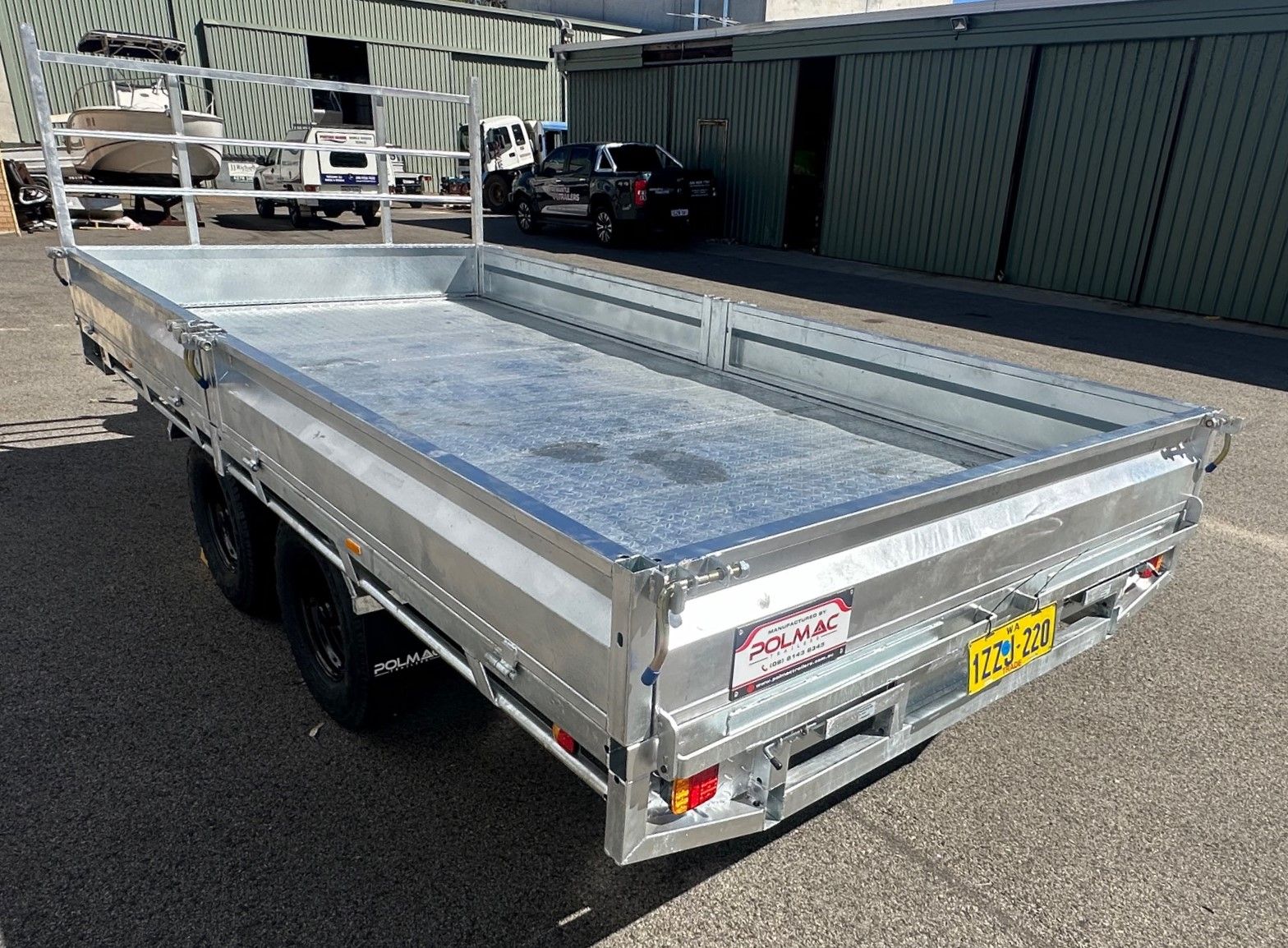 14 x 7 Flatbed Trailer 3.5T