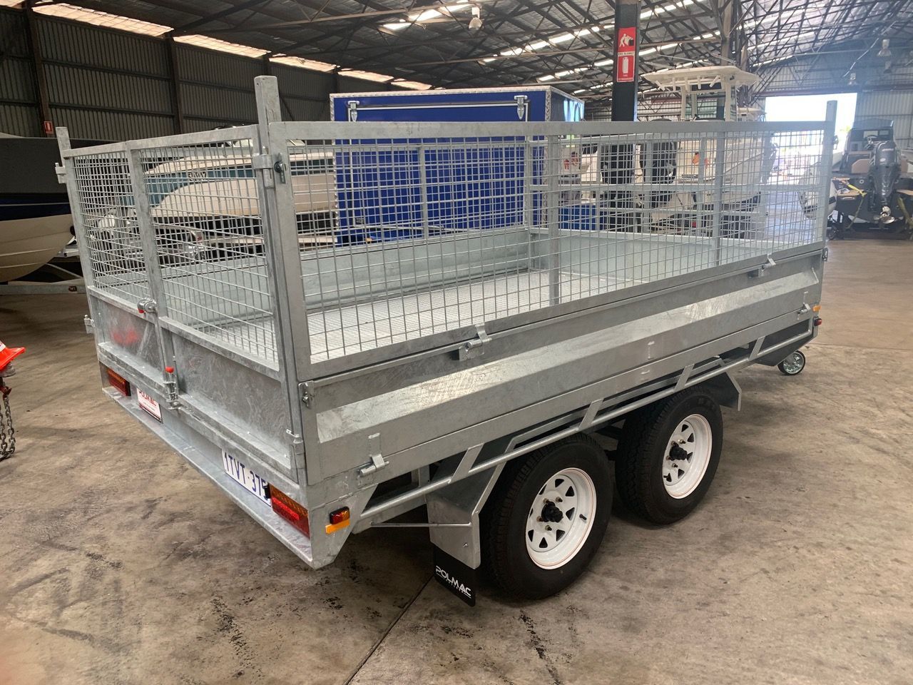 10 x 6 Flatbed Hyd Tipper
